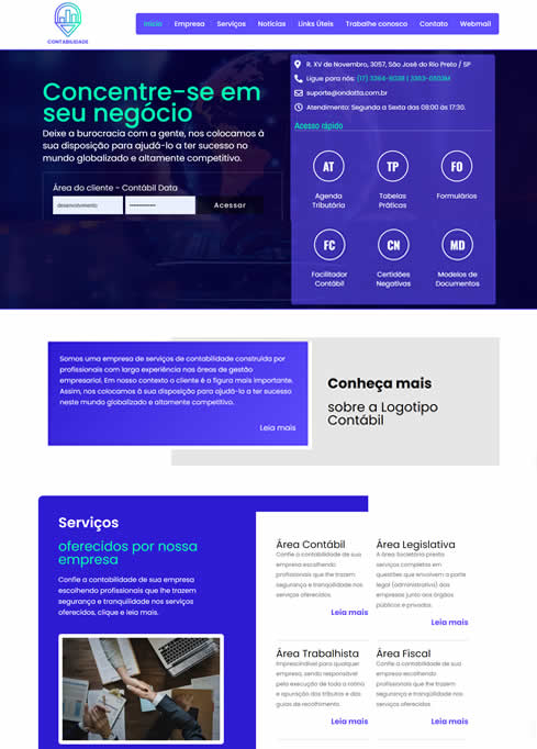 Modelo de site para contabilidade - 13