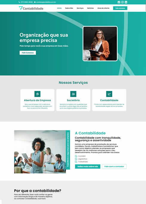 Modelo de site para contabilidade - 21