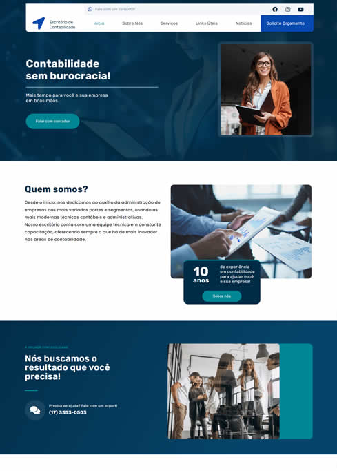 Modelo de site para contabilidade - 5