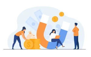 Contador trabalhando com marketing digital para promover seu escritório.